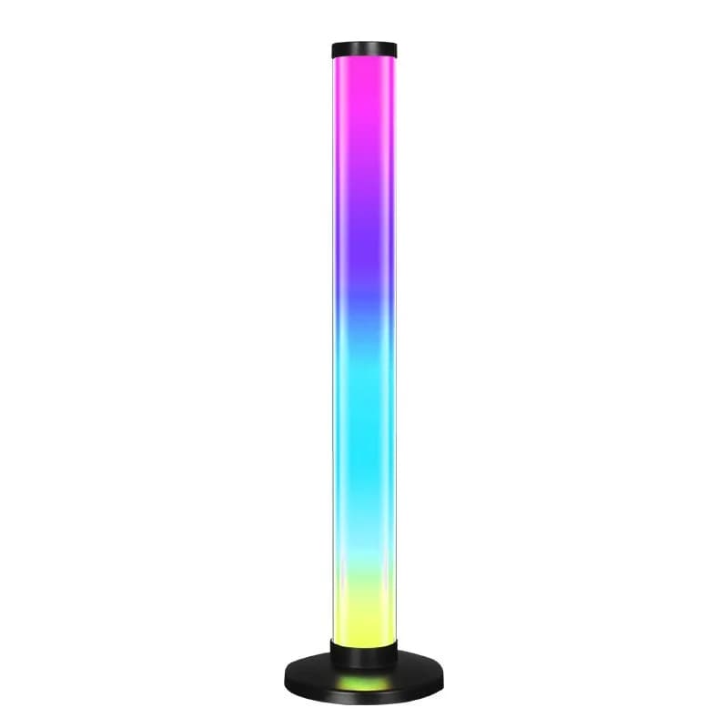 Luz Ambiente USB de Mesa RGB Reativa ao Som 360 Graus