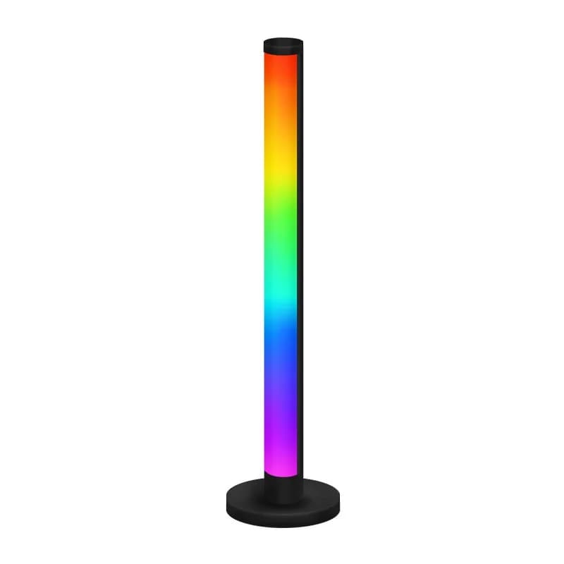 Luminária de Mesa LED RGB com Controle por App e Reação ao Som
