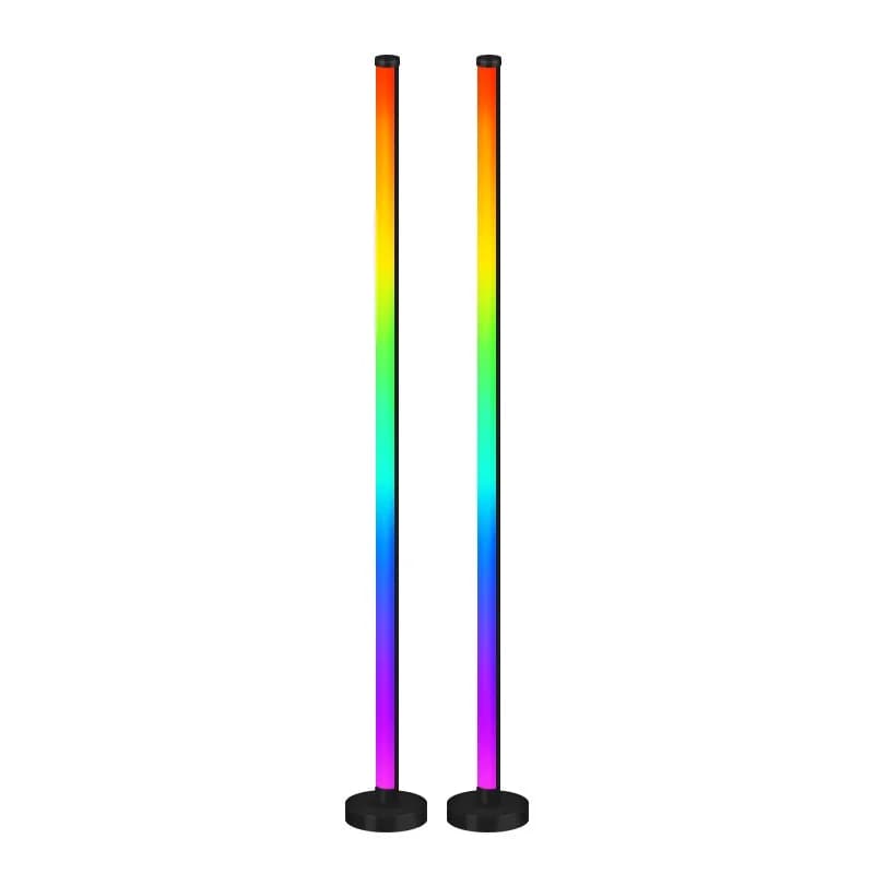 Luminária de Piso RGB com Sincronização Musical, Controle por App e Remoto