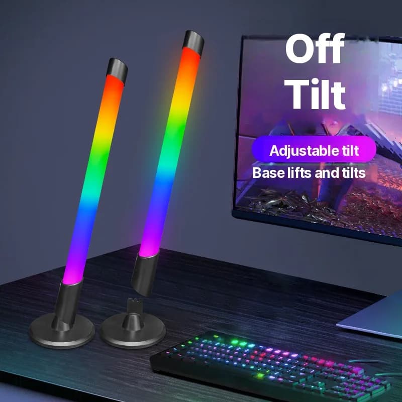 Luz de Atmosfera RGB USB com Sincronização Musical para Desktop Gamer