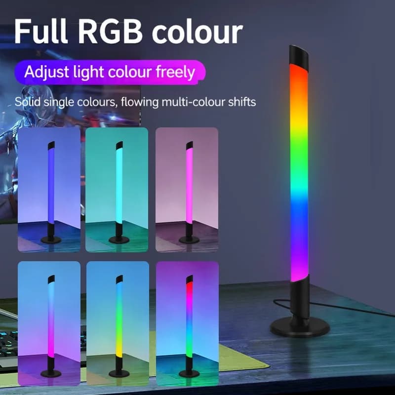 Luz de Atmosfera RGB USB com Sincronização Musical para Desktop Gamer