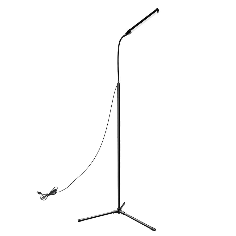 Luminária de Chão USB com Tripé e Três Modos de Cor